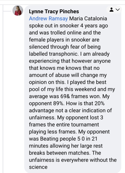 Elite sports people speaking up!