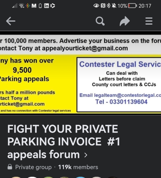 THREE PARKING TICKETS