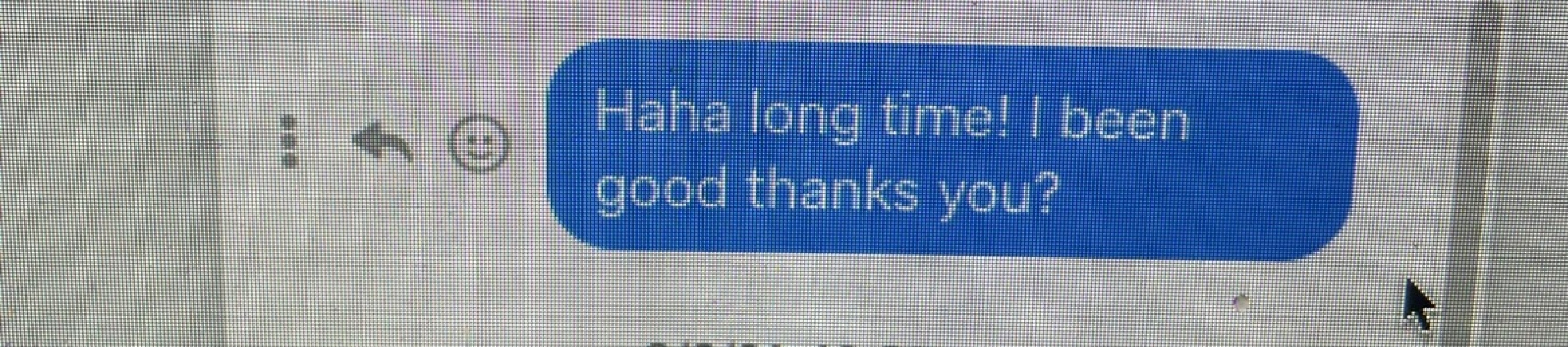 What does this mean on Facebook messenger?