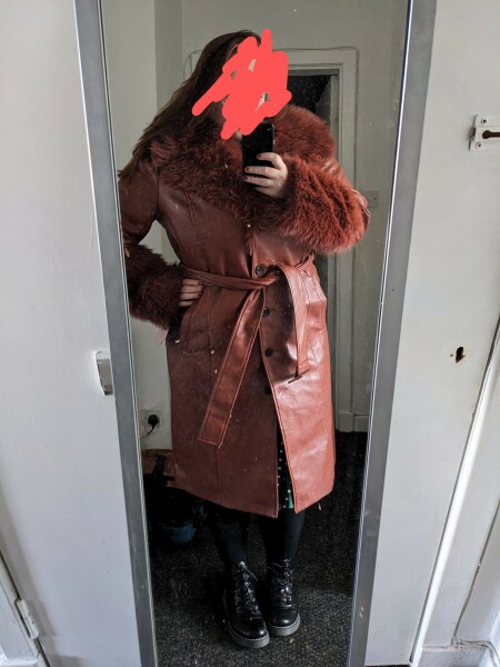 New leather/fur jacket...opinions please