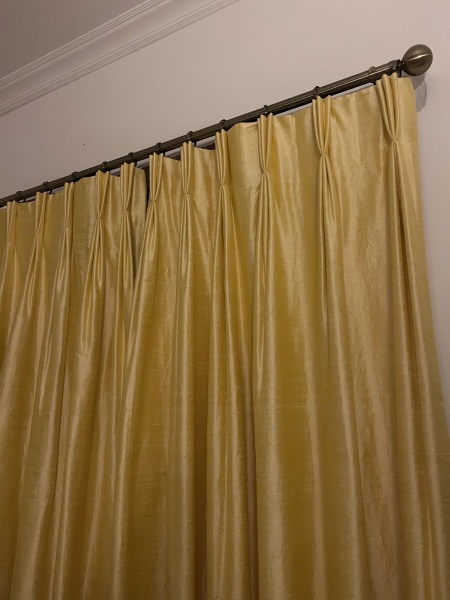 Why do my expensive-ish curtains look crap