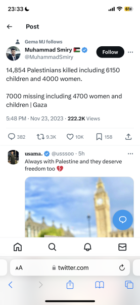 Number of Palestinians killed in Israeli attacks on Gaza over 10,000 😡