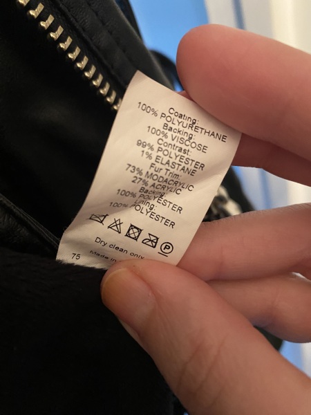 Smelly biker jacket!