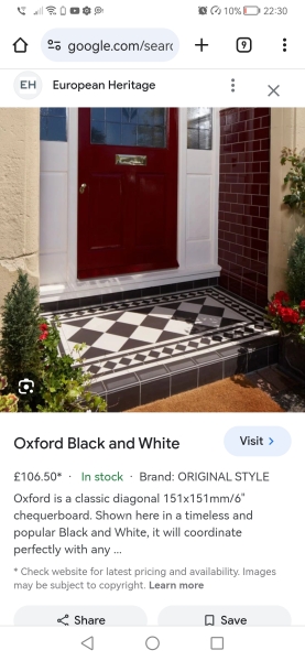 What type of tiles for an outdoor porch (covered)