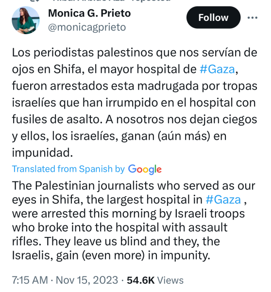 Journalists on the ground in Gaza