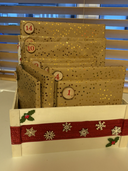Reuseable Advent Calendar - for books