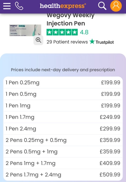 Starting Wegovy this week