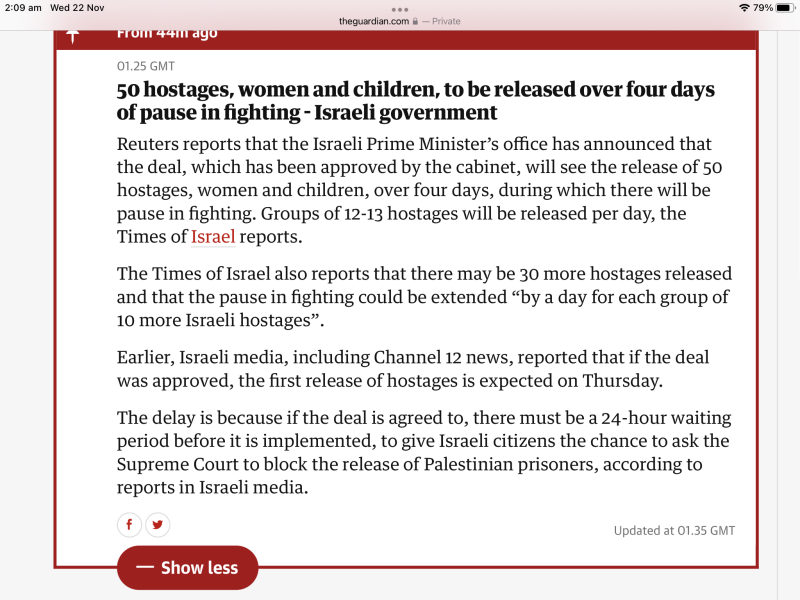 Israel has bombed the front of a hospital / 2