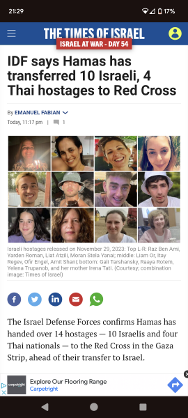 Israelis held hostage (part 2)