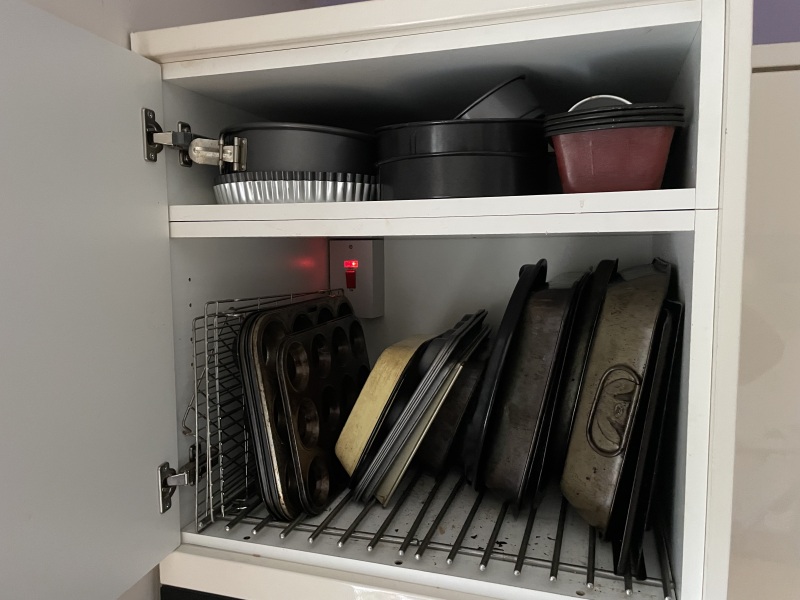Pots and pan storage