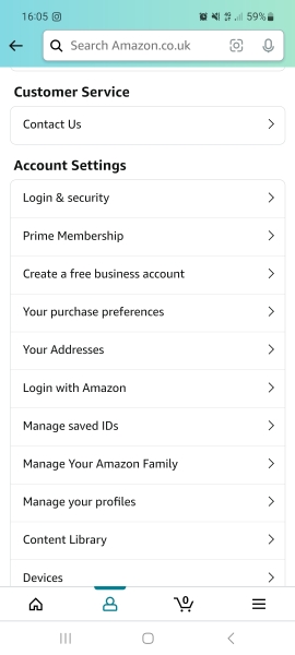 Amazon - how to hide orders?