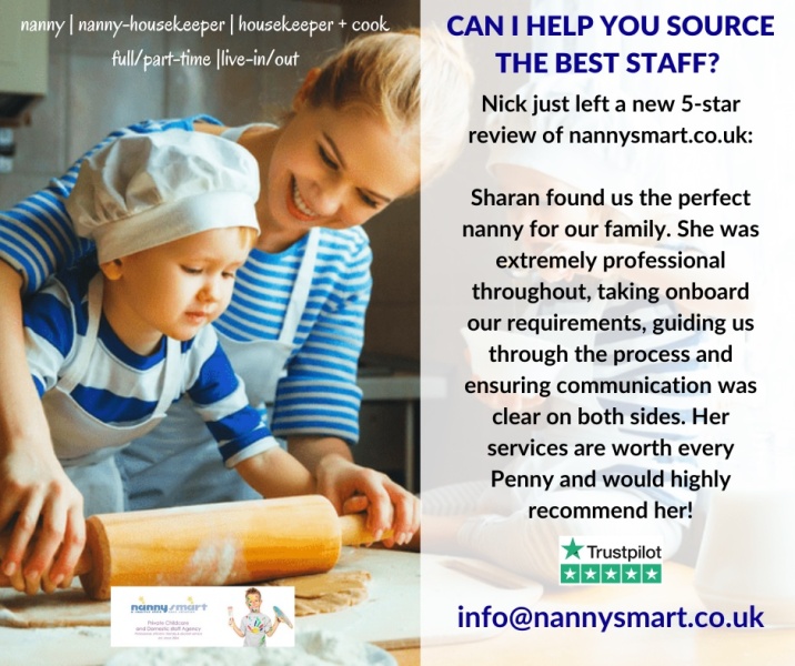 Going rate for nannies?