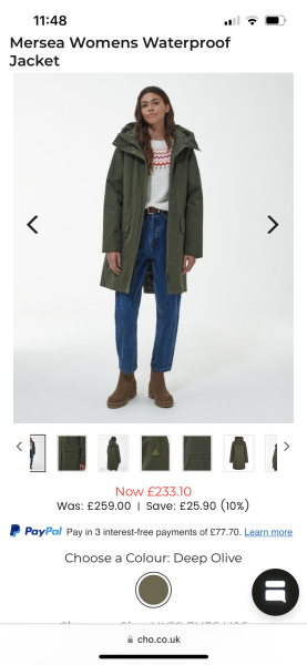 Would this Barbour coat look daft on a short person