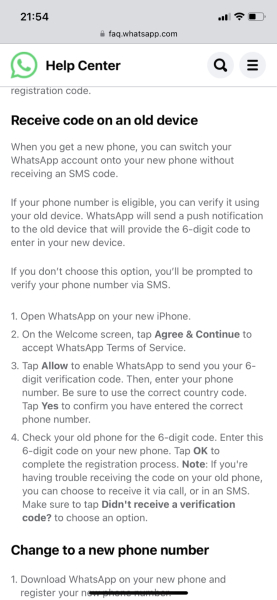 Any WhatsApp experts on here?