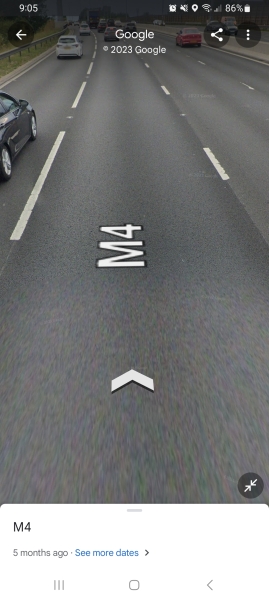 Middle lane - how did you know?