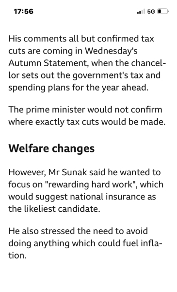 Tax cuts?