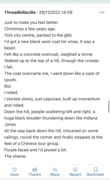 Thread 11 - TalkLair: “The candle flame gutters. Its little pool of light trembles.”