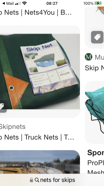 To think they should have covered their skip ...
