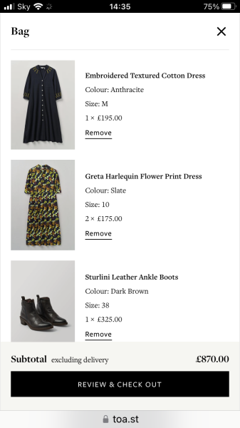 Toasties hoping for a sale while sailing into Christmas