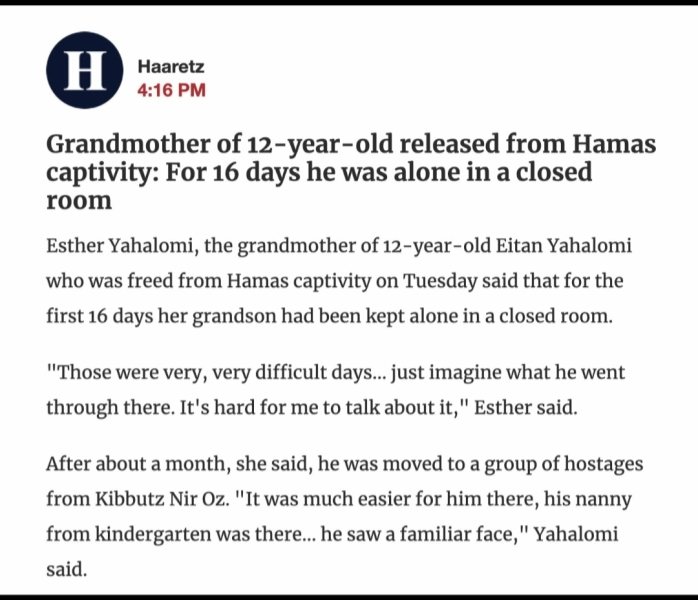 Israelis held hostage (part 2)