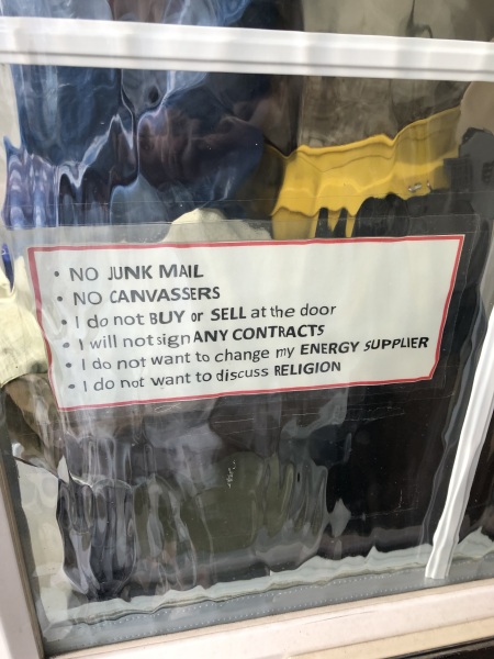 How to stop charities knocking on my grandmothers door?