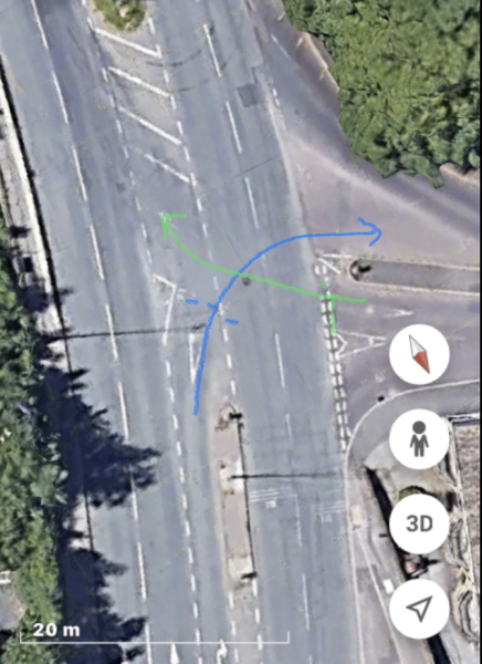 Dual carriageway driving question