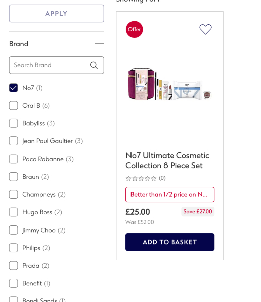 Boots No 7 star gift - why can't I order it online for half price??