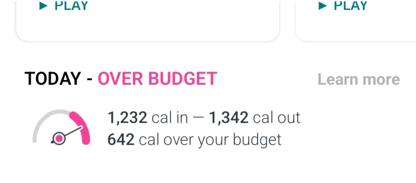 Trying to lose weight using fitbit but this doesn't make sense? Can anyone help?
