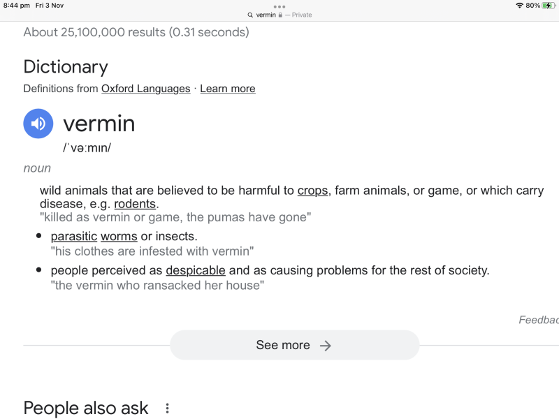 Just fucking sick of dogs