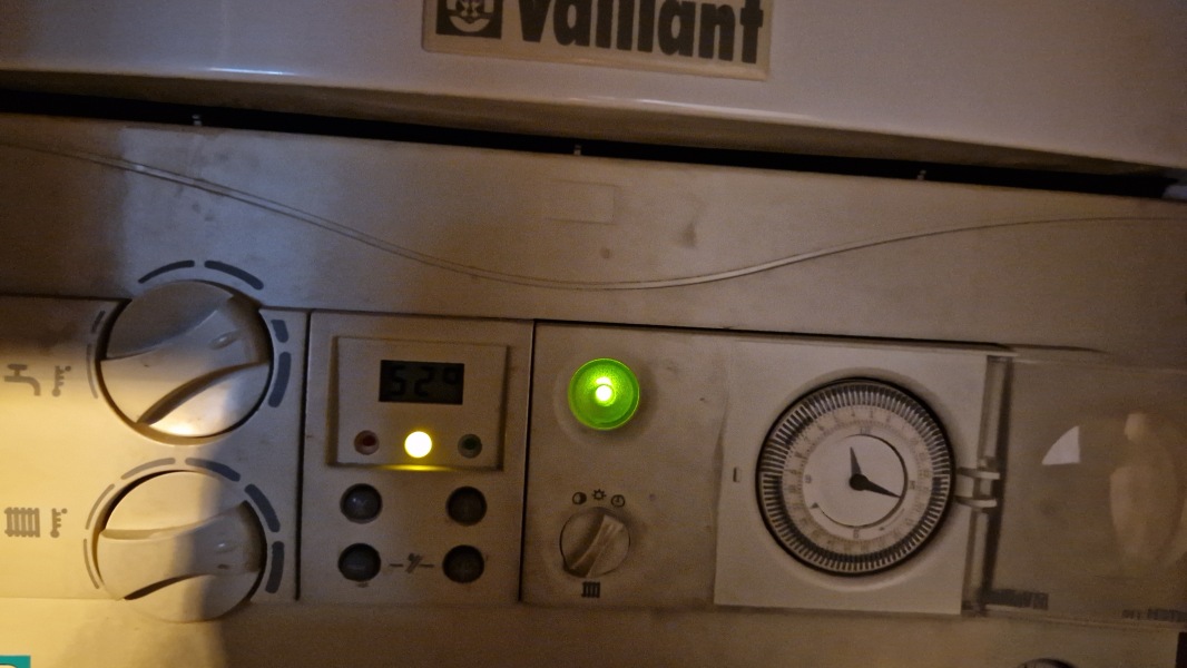 Shower temperature suddenly varying