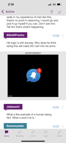 Scam advert