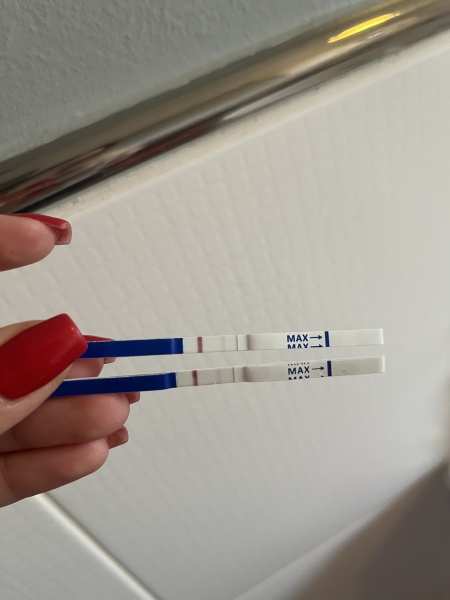 2 lines on first response but negative digital