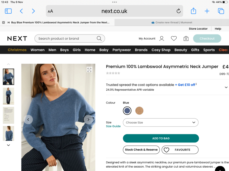 Black or Navy trousers with this jumper?