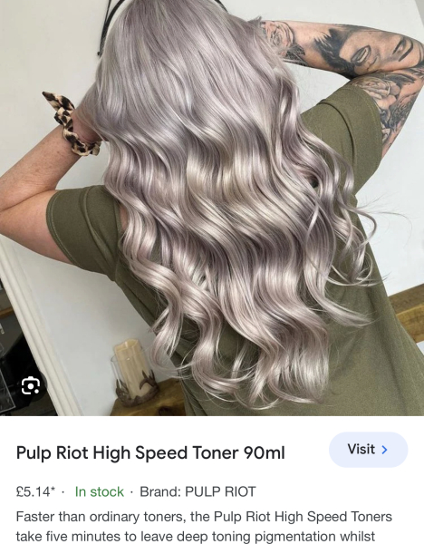 Sick of hairdressers not getting me the colour I want?