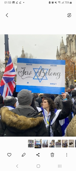 Shocked by the racist signs at marches