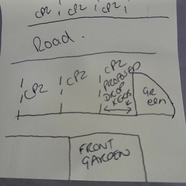 applying for drop kerb in CPZ area