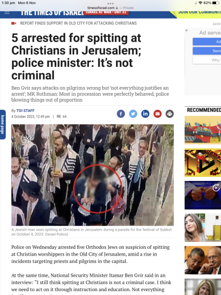 To think its not okay to great gazans as israel has been