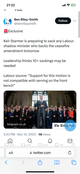 People who don't support ceasefire