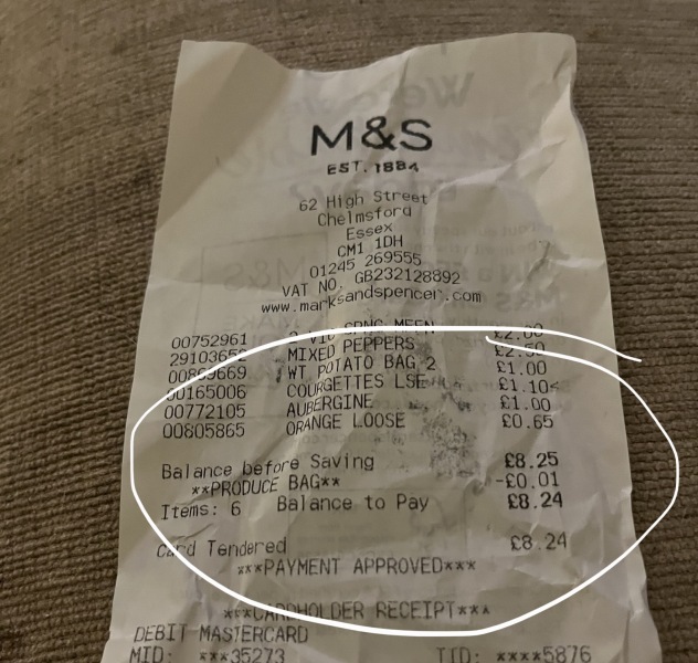 Do I win the prize for the worst freebie ever on sparks card?