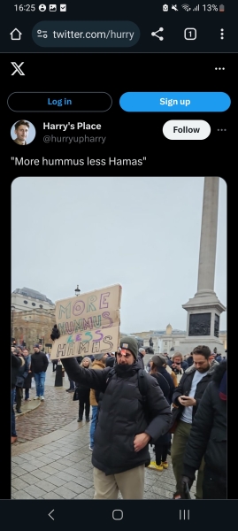 Shocked by the racist signs at marches