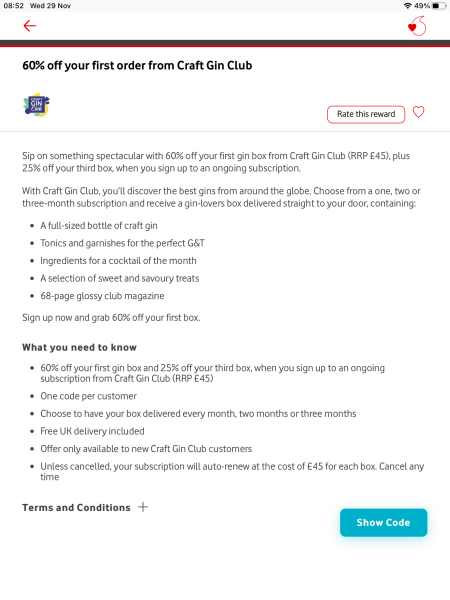 Thread 13 - the one with the loot from Black Friday