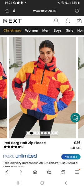 Has anyone seen similar to this colourful borg aka fleece? Damn thing OOS