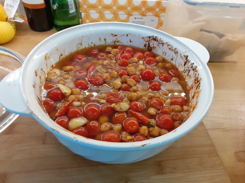 Ottolenghi's confit chickpeas - anybody made it?