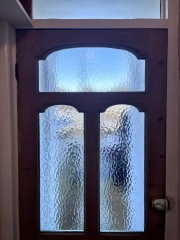 How to draught proof an old door