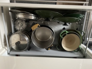 Pots and pan storage
