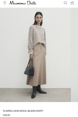 Can you help me find a basic flared work skirt please?