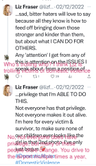 Is Liz Fraser helping all women or just herself?