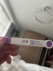 OPKs stayed positive for 8 days.