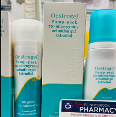 Oestrogel: new packaging (yet again)?
