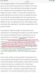 Update on research into gender identity data in Census 2021 - ONS says no issues found